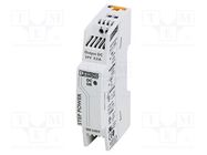 Power supply: switching; for DIN rail; 12W; 24VDC; 500mA; IP20 