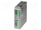 Power supply: switched-mode; for DIN rail; 60W; 24VDC; 2.5A; IP20 PHOENIX CONTACT
