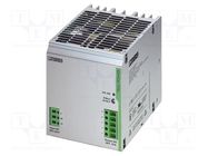 Power supply: switched-mode; for DIN rail; 480W; 24VDC; 20A; IP20 PHOENIX CONTACT