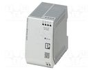 Power supply: switched-mode; for DIN rail; 100W; 15VDC; 6.67A PHOENIX CONTACT