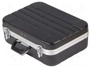 Case; tool case; black; ABS; Body dim: 460x330x150mm GOLDTOOL