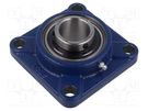 Bearing: bearing unit; adjustable grip,with square flange; 35mm SKF