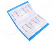 Capacitors-kit; SMD; MLCC; GRM02; Range of val: 0,2pF÷220pF MURATA