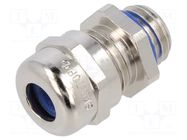 Cable gland; M12; 1.5; IP68; brass; metallic; SKINTOP® LAPP