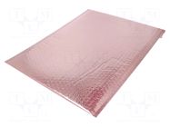 Protection bag; ESD; L: 406mm; W: 305mm; Thk: 76um; 100pcs; <100GΩ STATICTEC