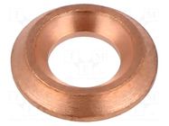 Mount.elem: gasket; Gasket: copper; Øout: 11mm; Øint: 5.5mm PNEUMAT