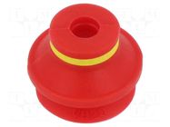 Suction cup; 22mm; 2.7cm3; Suction cup: silicone VMECA