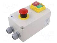 Undervoltage switch; IP55; 180x106x112mm; Variant: 3-phase TRIPUS