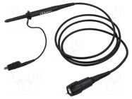 Probe: for oscilloscope; passive; 100MHz; 10: 1; In.imp: 10MΩ; 3.5ns CAL TEST