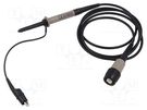 Probe: for oscilloscope; passive; 6MHz,250MHz; 1: 10; 1MΩ; 1ns,58ns CAL TEST