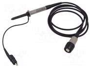 Probe: for oscilloscope; passive; 6MHz,250MHz; 1: 1,10: 1; 1ns,58ns CAL TEST