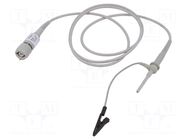 Probe: for oscilloscope; passive; 500MHz; 10: 1; 400V; In.imp: 10MΩ CAL TEST