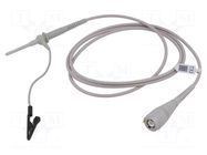 Probe: for oscilloscope; passive; 1.5GHz; 100: 1; 21V; In.imp: 5kΩ CAL TEST
