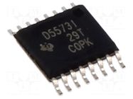 IC: D/A converter; 8bit; 188ksps; Ch: 4; TSSOP16; -40÷105°C TEXAS INSTRUMENTS