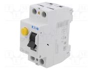 RCD breaker; Inom: 25A; Ires: 30mA; Max surge current: 500A; IP20 