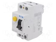 RCD breaker; Inom: 25A; Ires: 30mA; Max surge current: 500A; IP20 EATON ELECTRIC