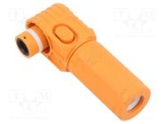 Connector: DC supply; SurLok Plus; female; 8mm; PIN: 1; for cable AMPHENOL