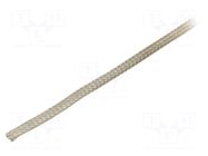 Braids; braid; 38A; 13AWG; Wire dia: 0.16mm; 30.5m; copper strand ALPHA WIRE
