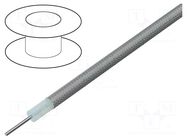 Wire: coaxial; RG405; 1x24AWG; wire; CCS; 15m; Øcable: 2.2mm; 50ft BELDEN
