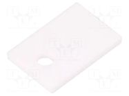 Heat transfer pad: aluminum; TO220; Thk: 1.5mm; 25W/mK; 15kV; screw ALUTRONIC