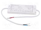 Power supply: switched-mode; LED; 12W; 12VDC; 1A; 220÷240VAC; IP44 YINGJIAO