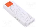 Power supply: switched-mode; LED; 20W; 12VDC; 1.67A; 220÷240VAC YINGJIAO