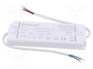 Power supply: switched-mode; LED; 50W; 24VDC; 2.08A; 220÷240VAC YINGJIAO