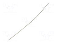 Braids; tape; Thk: 0.51mm; W: 2.39mm; 11A; 19AWG; 30.5m; 100ft ALPHA WIRE