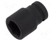 Socket; 6-angles,socket spanner; 10mm; 1/4"; short,impact KING TONY