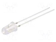 LED; UV; 30°; 20mA; 114mW; 400÷410nm; 3÷3.8VDC; THT; Front: convex OPTOSUPPLY