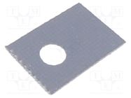 Heat transfer pad: silicone; SOT32; Thk: 0.18mm; 900mW/mK; 4kV ALUTRONIC