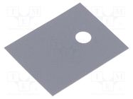 Heat transfer pad: silicone; TO218,TOP3; Thk: 0.18mm; 900mW/mK ALUTRONIC