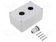 Enclosure: for remote controller; X: 78mm; Y: 118mm; Z: 55mm KRADEX