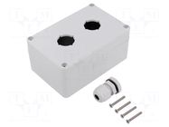 Enclosure: for remote controller; 22mm; X: 78mm; Y: 118mm; Z: 55mm KRADEX