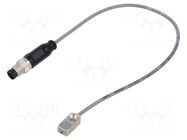 Sensor: inductive; 0÷2mm; PNP / NC; Usup: 6÷30VDC; 100mA; M8,lead BAUMER