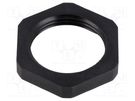 Nut; NPT1"; polyamide; black; -20÷100°C; Thread: inch,NPT LAPP