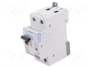 RCBO breaker; Inom: 16A; Ires: 30mA; Max surge current: 250A; IP20 LEGRAND