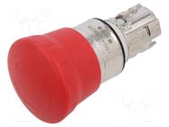 Switch: emergency stop; 22mm; Stabl.pos: 2; red; IP66,IP67,IP69K EAO