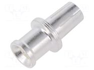 Contact; female; CY; silver plated; 5mm2; turned contacts; crimped ILME