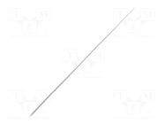 Braids; tape; Thk: 0.51mm; W: 1.19mm; 7A; 22AWG; 30.5m; copper strand ALPHA WIRE