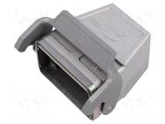 Han B EMC/B hood coupler 1 Lever M32 HARTING