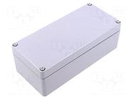 Enclosure: multipurpose; X: 80mm; Y: 175mm; Z: 57mm; AL; aluminium SPELSBERG