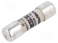 Fuse: fuse; 4A; 690VAC; gG; ceramic,cylindrical,industrial MERSEN