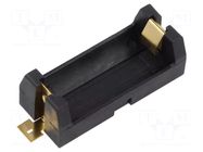 Holder; CR123A; Batt.no: 1; PCB,SMT; plastic; -50÷145°C KEYSTONE