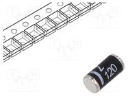 Diode: Zener; 1.3W; 120V; 10mA; SMD; reel,tape; MELF plastic; ZMY DIOTEC SEMICONDUCTOR