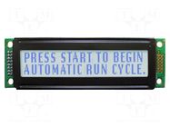 Display: LCD; alphanumeric; STN Positive; 20x2; grey; 65x20x8mm NEWHAVEN DISPLAY INTERNATIONAL
