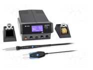 Station: hot air; digital,with knob; 150÷450°C; ESD; 2÷20l/min ERSA