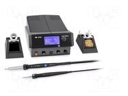 Station: hot air; digital,with knob; 150÷450°C; ESD; 2÷20l/min ERSA