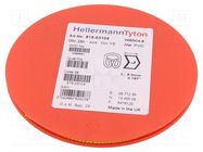 Markers; Marking: J; 4÷9mm; PVC; yellow; -65÷105°C; leaded; HGDC4-9 HELLERMANNTYTON