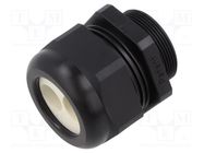 Cable gland; multi-hole; M40; 1.5; IP65; polyamide; black; 15mm HUMMEL